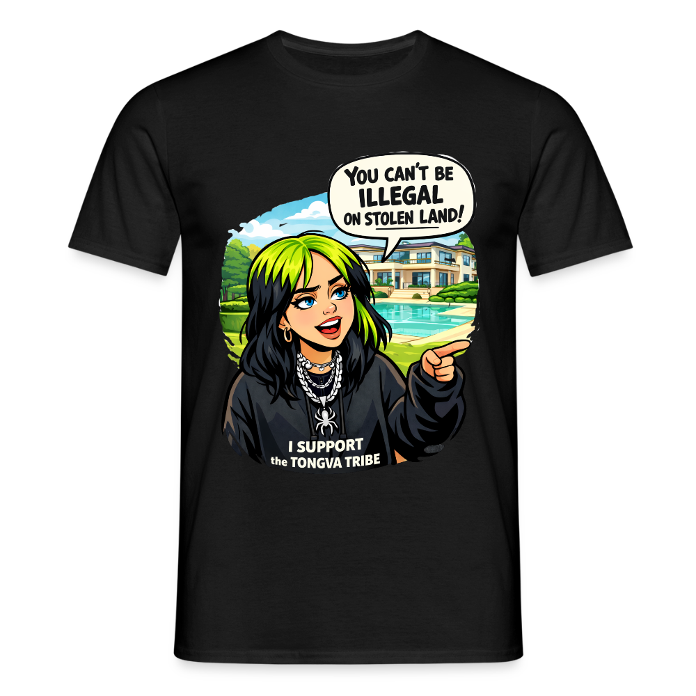 Luxury on Stolen Land — Statement T-Shirt - black