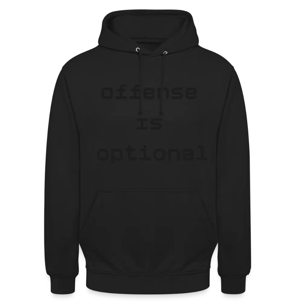 Unisex Hoodie - black