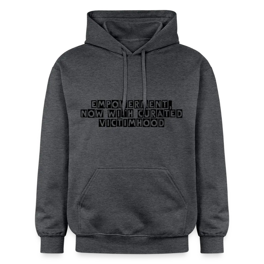 Empowerment Now Curated With Victomhood Shirt - dark heather grey