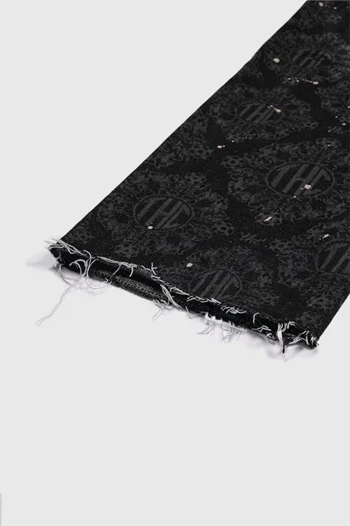 Laser Etched Painter Baggy Denim Jeans Hideout